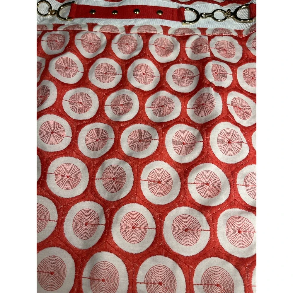 Antonio‎ Melani red dot skirt size 14 Length 23 Waist 18